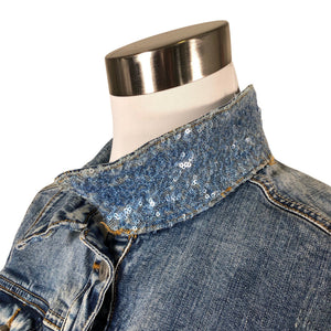 Unisex Anna Justper - Teksatagi, suurus 34 - Sinine (3)