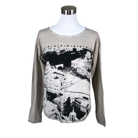Unisex Garcia Jeans - Trikotaažist pluus, suurus 40 - Hall ()