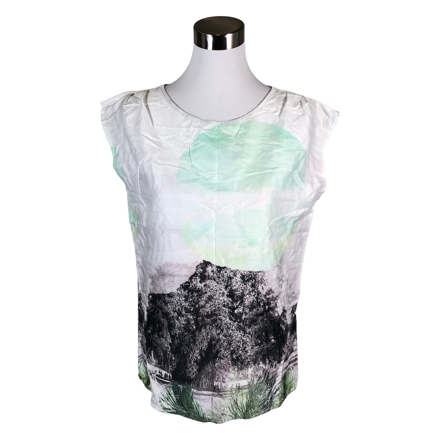 Unisex Avenue - Topp, suurus 34 - Valge (1)