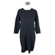 Unisex Puuvillatehdas - Trikotaažist kleit, suurus 38 - Must ()