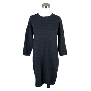 Unisex Puuvillatehdas - Trikotaažist kleit, suurus 38 - Must (1)