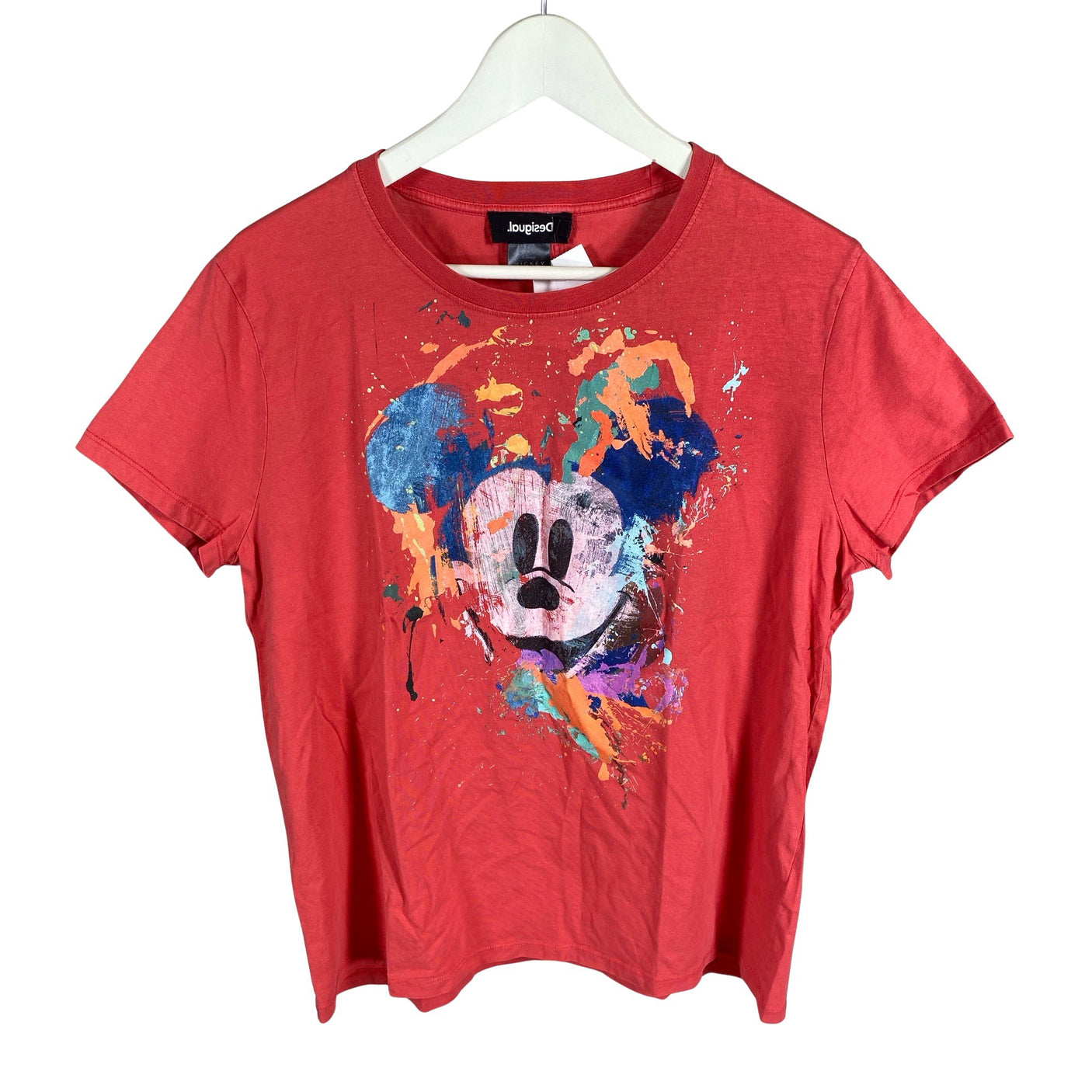 Unisex Desigual - T-särk, suurus 42 - Punane (1)