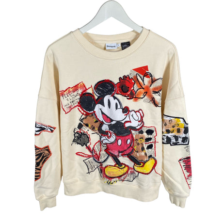 Unisex Desigual - Dressikangast pluus, suurus 36 - Looduslik valge ()