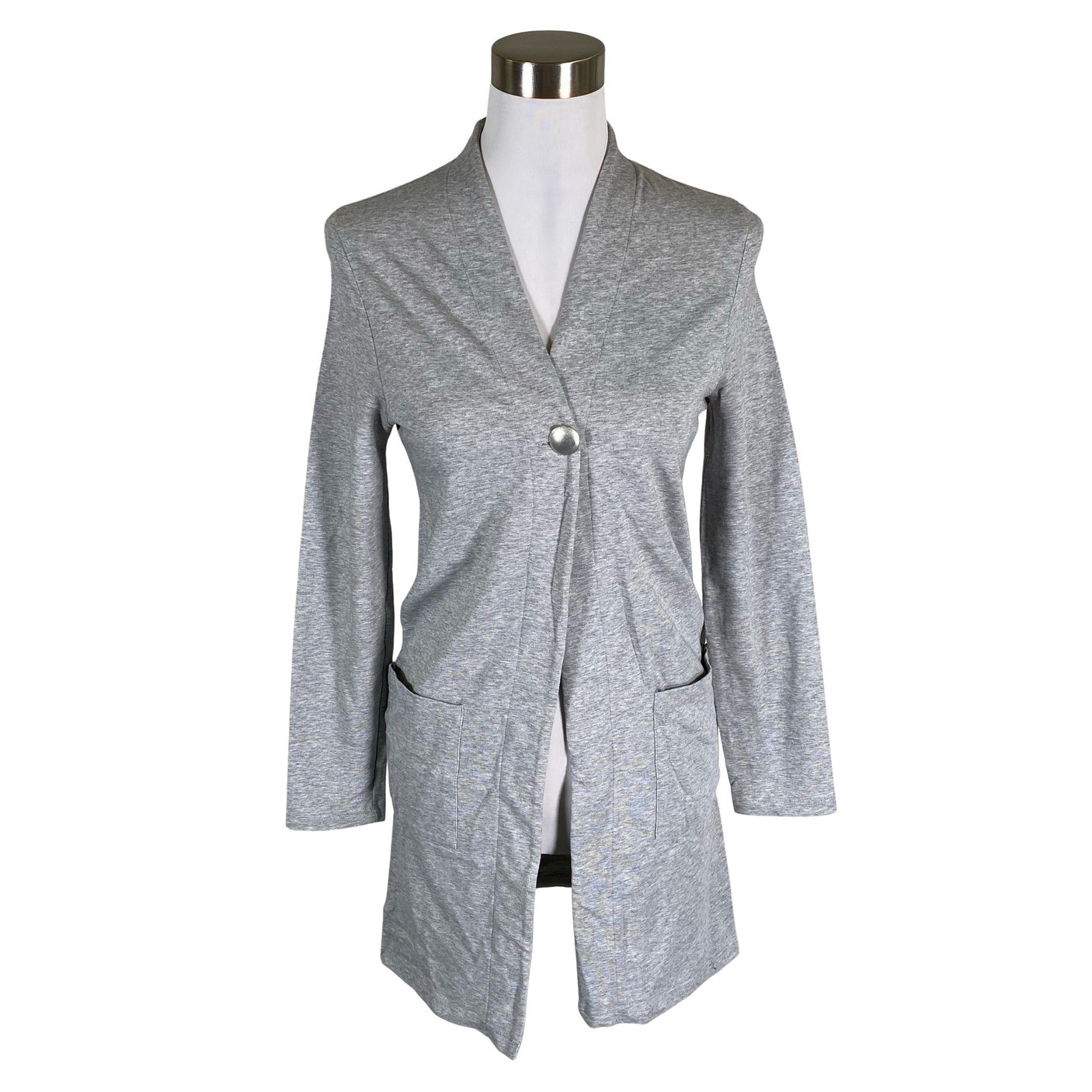 Unisex me&i - Dressikangast jakk, suurus 34 - Hall (1)