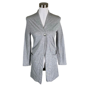 Unisex me&i - Dressikangast jakk, suurus 34 - Hall (1)