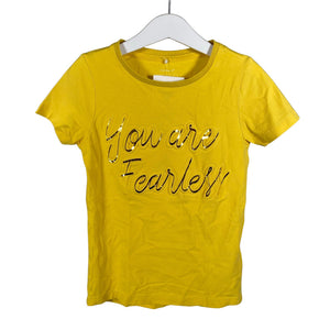 Unisex Name It - T-särk, suurus 122 - 128 - Kollane (1)