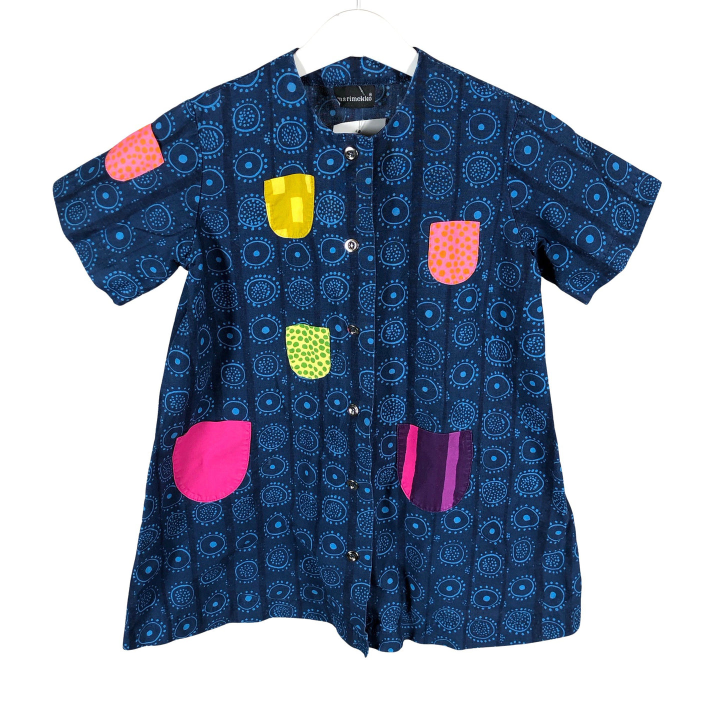 Unisex Marimekko - Mitteveniv kleit, suurus 116 - 122 - Sinine (1)