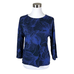 Unisex Nanso - Trikotaažist pluus, suurus 36 - Sinine (1)
