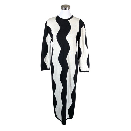 Unisex Marimekko - Kootud kleit, suurus 38 - Must ()