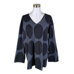 Unisex Marimekko - Trikotaažist pluus, suurus 40 - Hall (1)