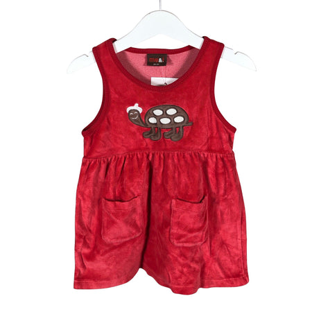 Unisex me&i - Trikotaažist kleit, suurus 86 - 92 - Punane ()