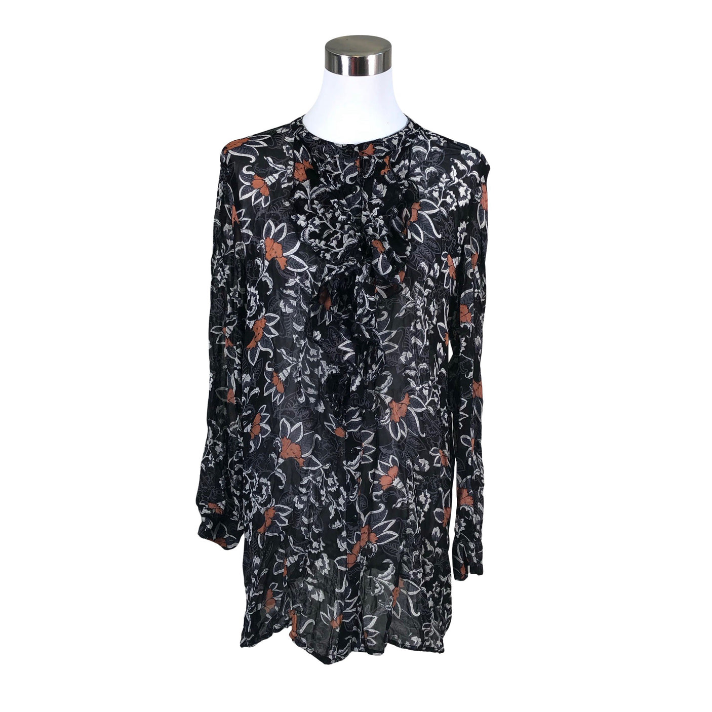 Unisex B. Copenhagen - Õhuke tuunika, suurus 40 - Must (1)