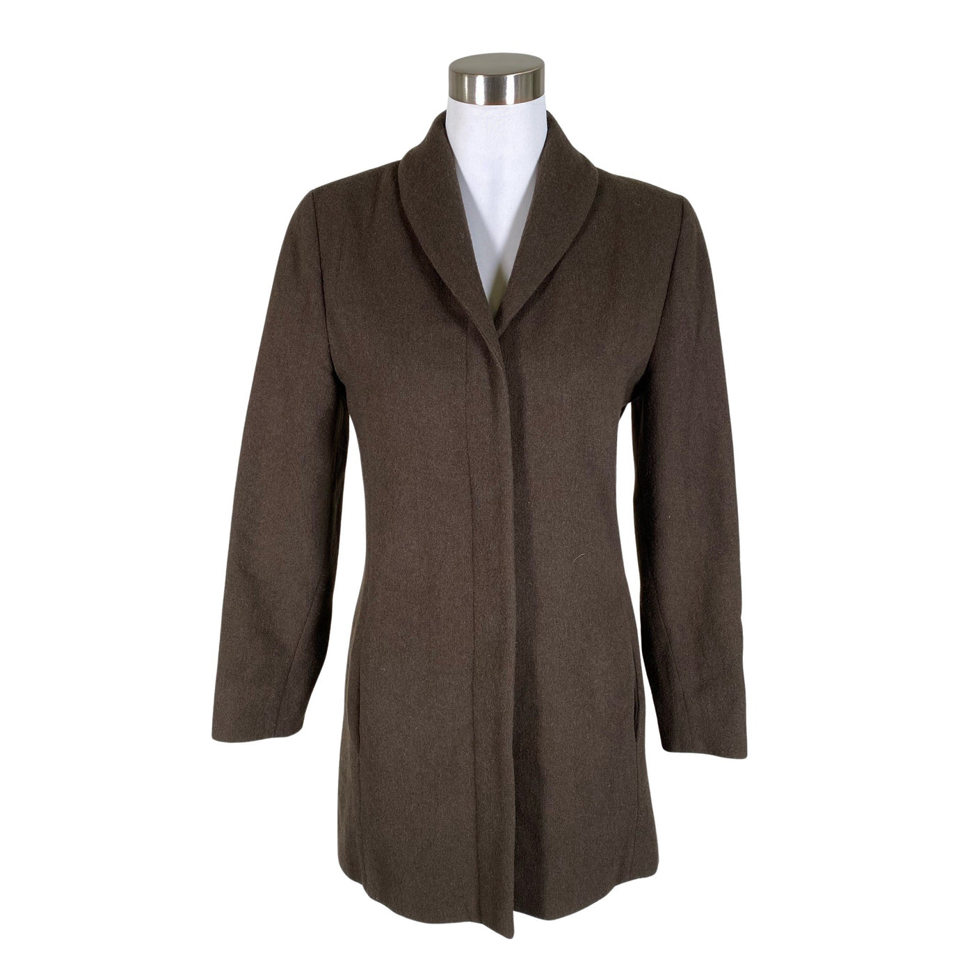 Unisex Vuokko - Villane mantel, suurus 34 - Pruun (1)