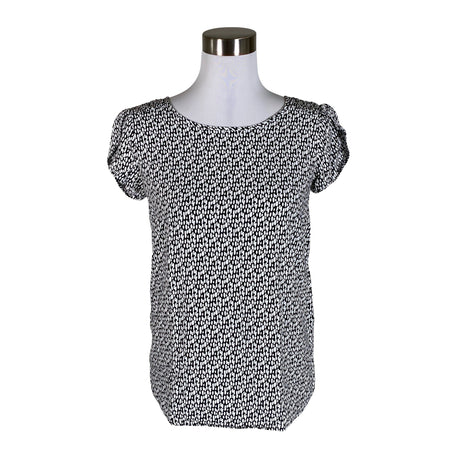 Unisex Soyaconcept - Lühikeste käistega pluus, suurus 36 - Must ()