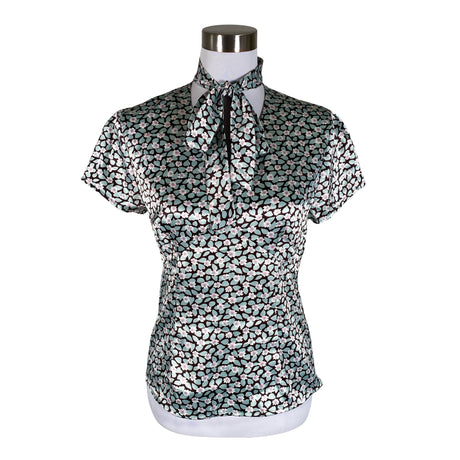Unisex O.I.S - Lühikeste käistega pluus, suurus 36 - Sinine ()
