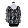 Unisex Soyaconcept - Lühikeste käistega pluus, suurus 36 - Must ()
