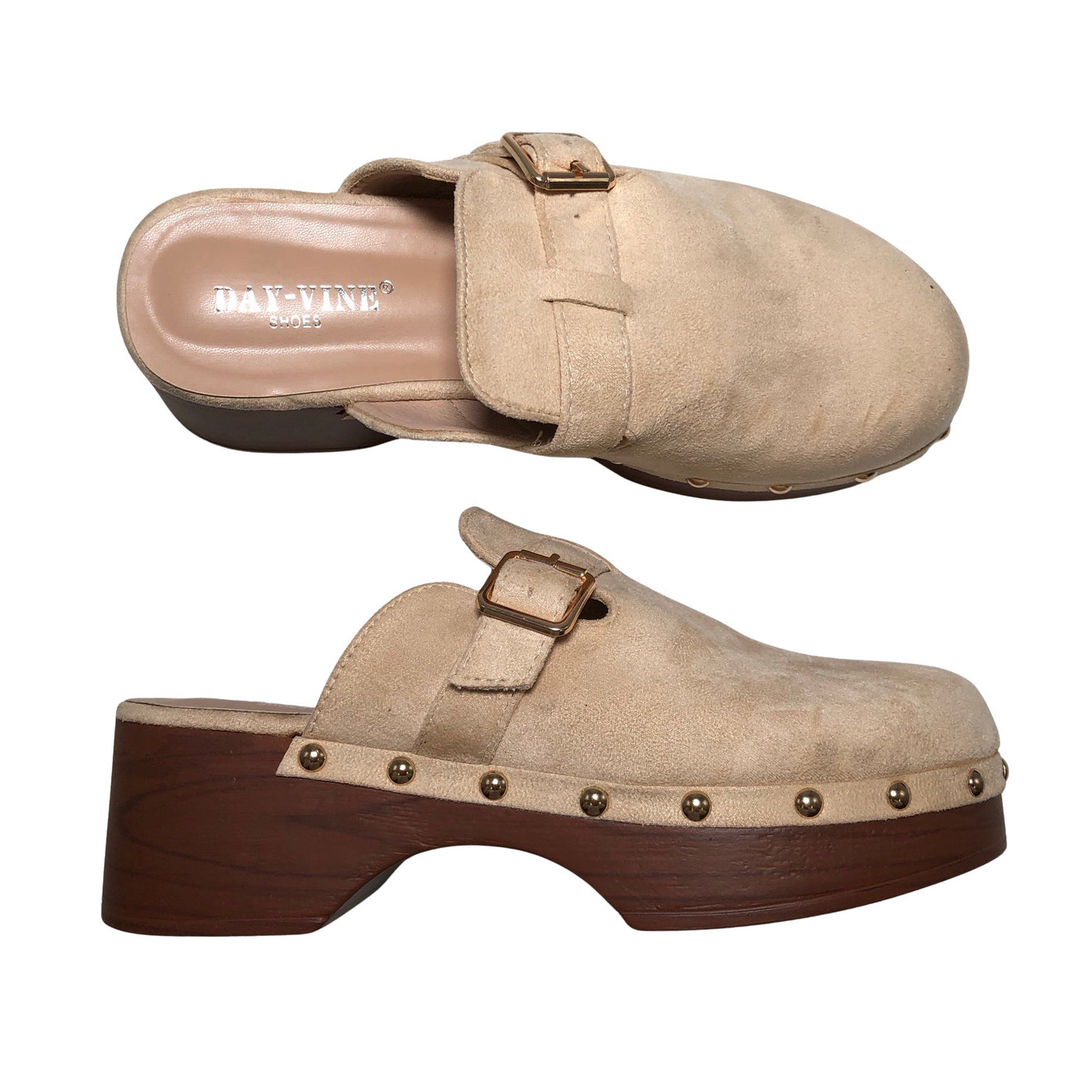 Unisex Day Vine - Lahtise kannaga jalanõud, suurus 39 - Beige (1)