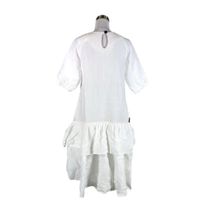 Unisex Miam - Mitteveniv kleit, suurus 36 - Valge (2)