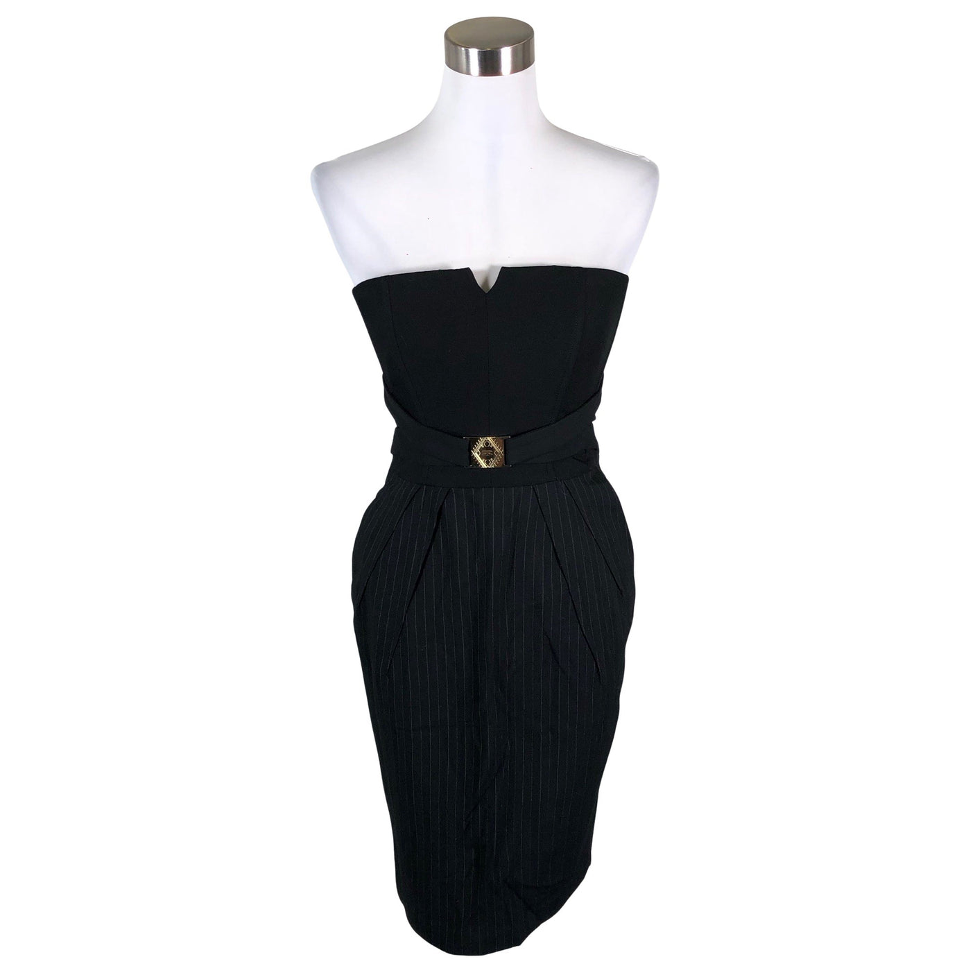 Unisex Elisabetta Franchi - Pidulik kleit, suurus 34 - Must (1)