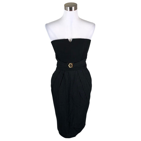 Unisex Elisabetta Franchi - Pidulik kleit, suurus 34 - Must ()