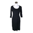 Unisex Nanso - Trikotaažist kleit, suurus 38 - Must ()