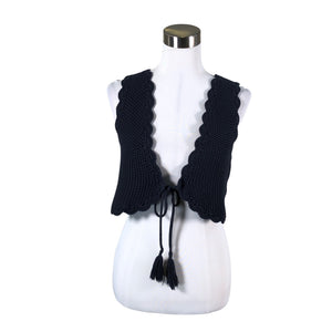 Unisex Jackpot - Kootud vest, suurus 40 - Sinine (1)