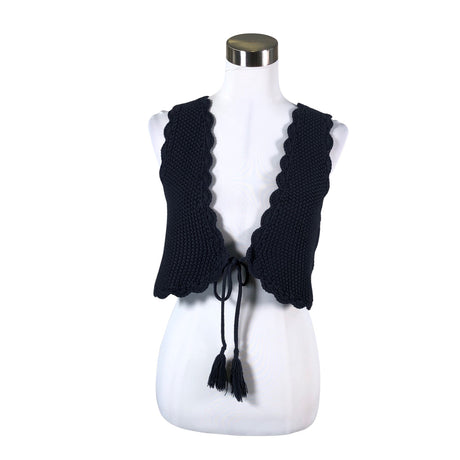 Unisex Jackpot - Kootud vest, suurus 40 - Sinine ()
