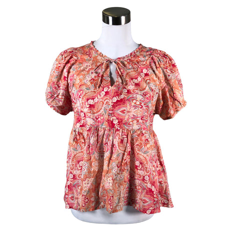 Unisex Odd Molly - Lühikeste käistega pluus, suurus 34 - Oranž ()