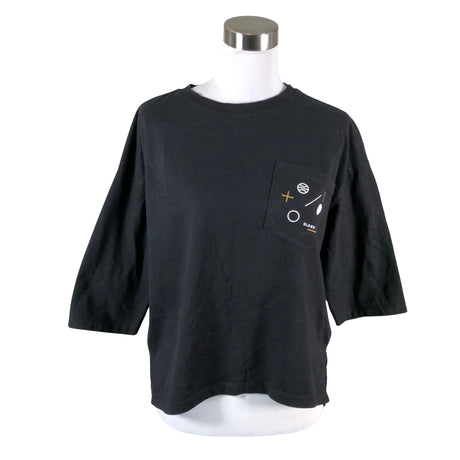 Unisex Globe Hope - T-särk, suurus 40 - Must ()