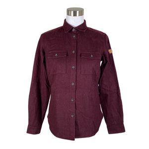 Unisex Fjällräven - Flanellsärk, suurus 36 - Veinipunane (1)