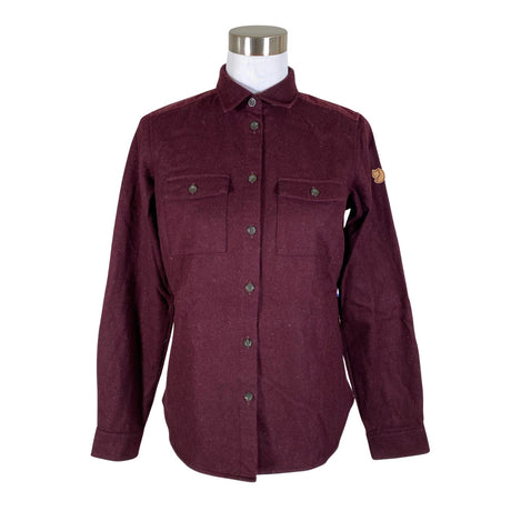 Unisex Fjällräven - Flanellsärk, suurus 36 - Veinipunane ()