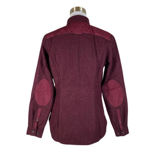 Unisex Fjällräven - Flanellsärk, suurus 36 - Veinipunane (2)