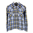 Unisex Jack Wolfskin - Flanellsärk, suurus 36 - Helesinine ()