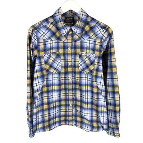 Unisex Jack Wolfskin - Flanellsärk, suurus 36 - Helesinine ()