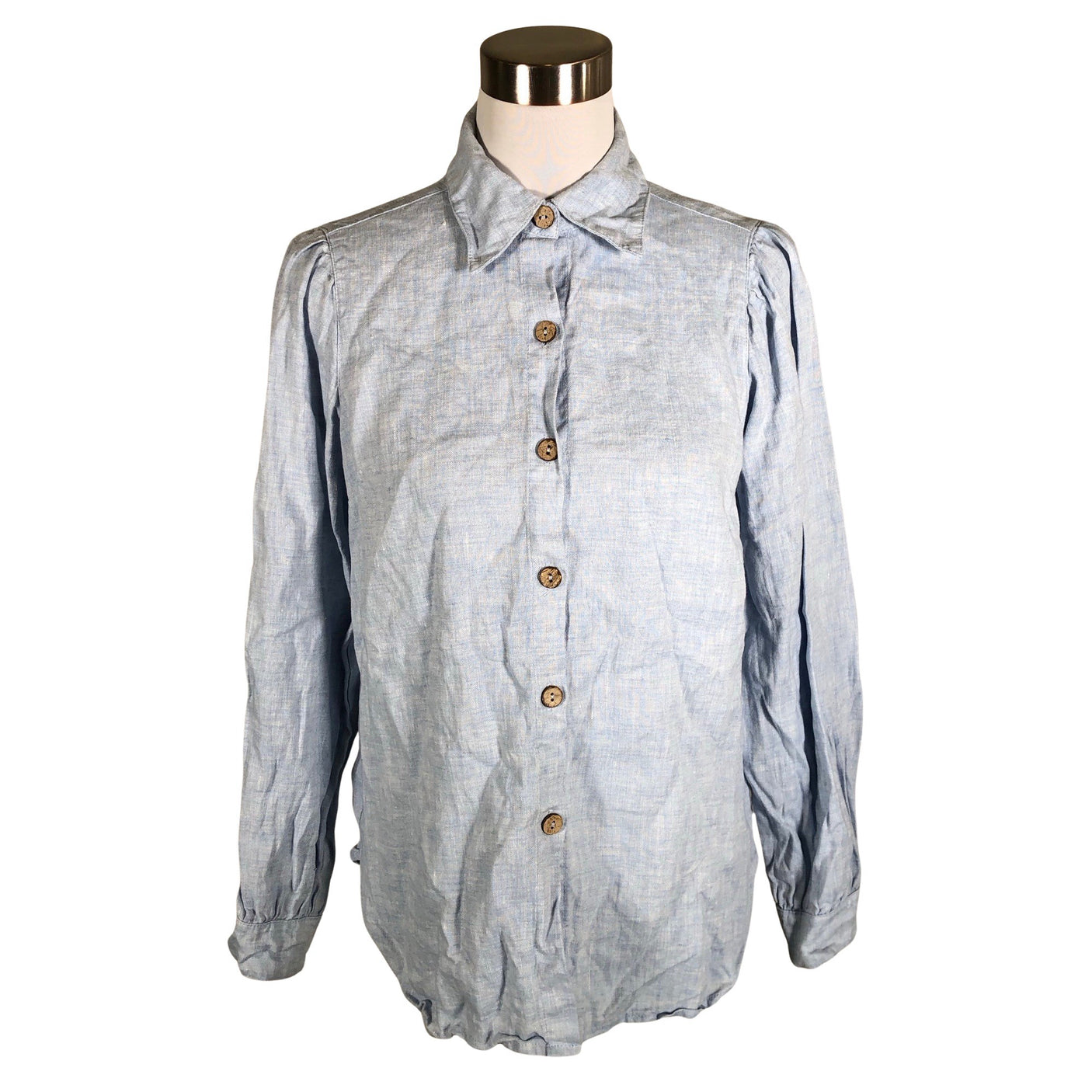 Unisex Bypias - Pluus, suurus 36 - Helesinine (1)