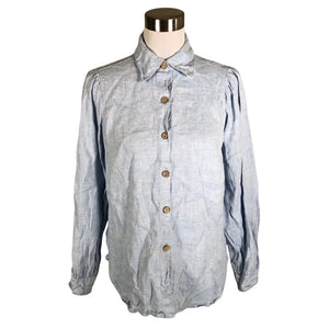 Unisex Bypias - Pluus, suurus 36 - Helesinine (1)
