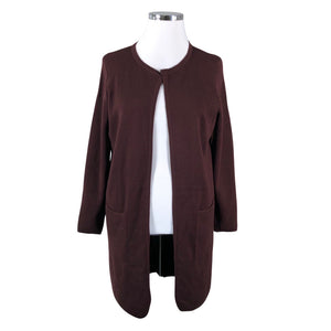 Unisex Global - Kardigan, suurus 44 - Pruun (1)