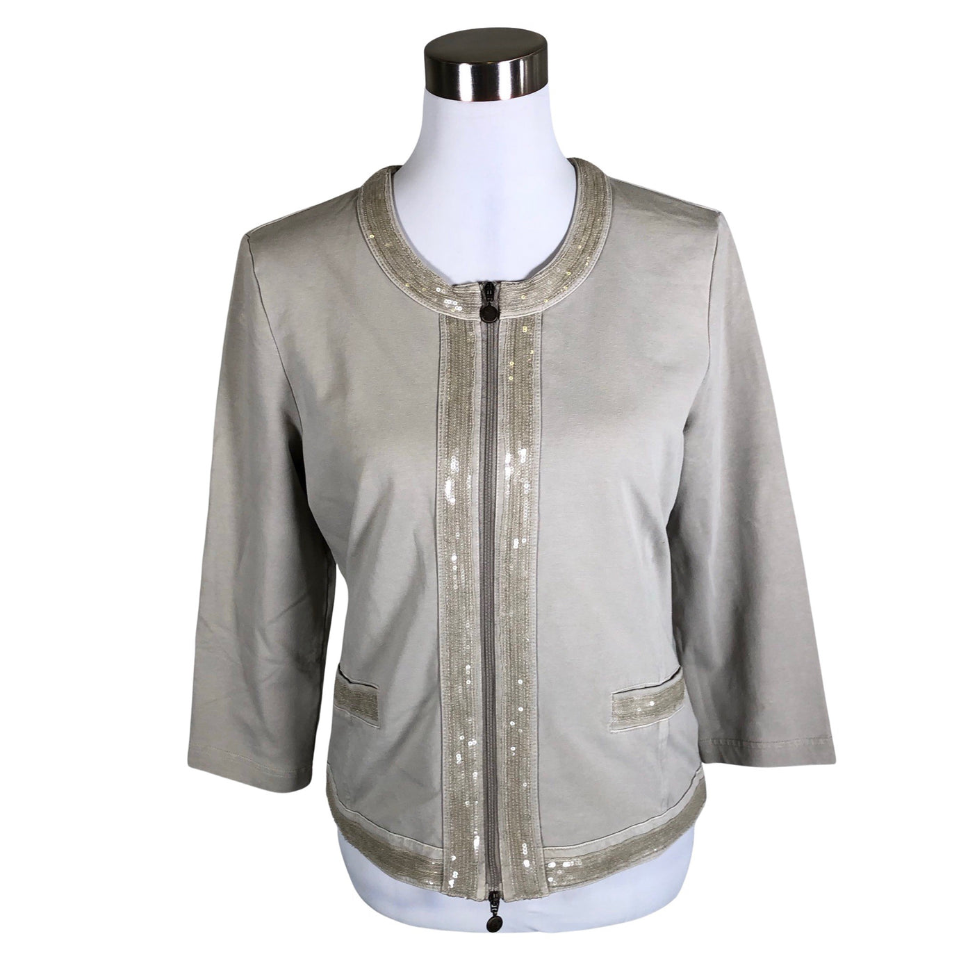 Unisex Gerry Weber - Dressikangast jakk, suurus 40 - Hall (1)
