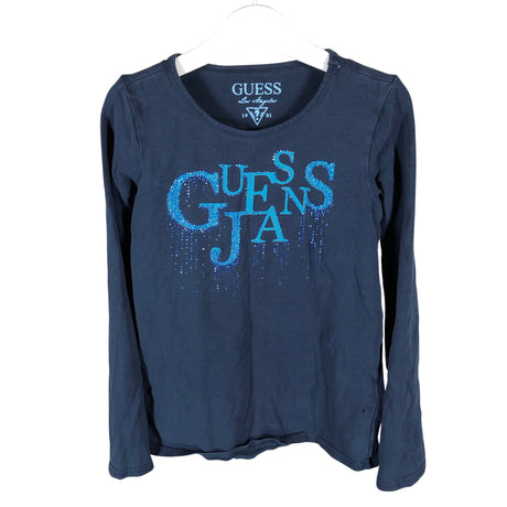 Unisex Guess - Trikotaažist pluus, suurus 134 - 140 - Sinine ()