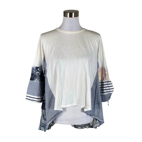 Unisex High - Trikotaažist pluus, suurus 38 - Valge ()