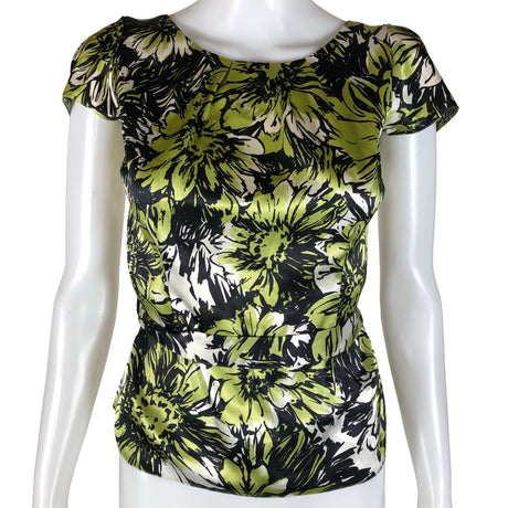 Unisex Debenhams - Lühikeste käistega pluus, suurus 36 - Roheline ()