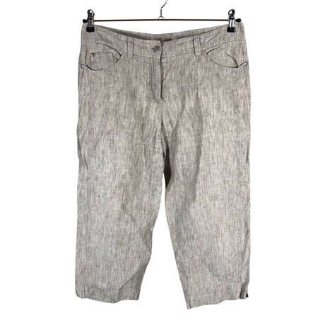 Unisex Gerry Weber - Mittevenivad poolpikad püksid, suurus 40 - Beige ()