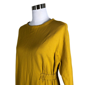 Unisex Marita Huurinainen - Trikotaažist kleit, suurus 38 - Kollane (3)