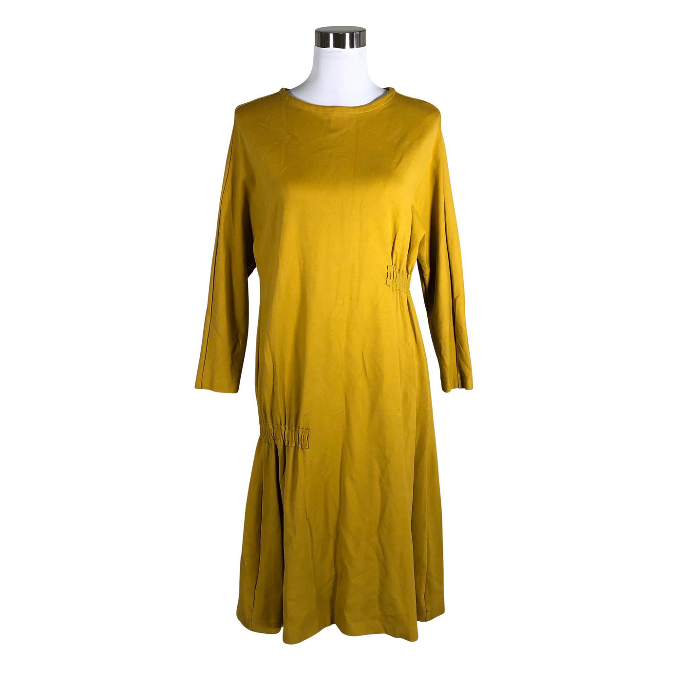 Unisex Marita Huurinainen - Trikotaažist kleit, suurus 38 - Kollane (1)