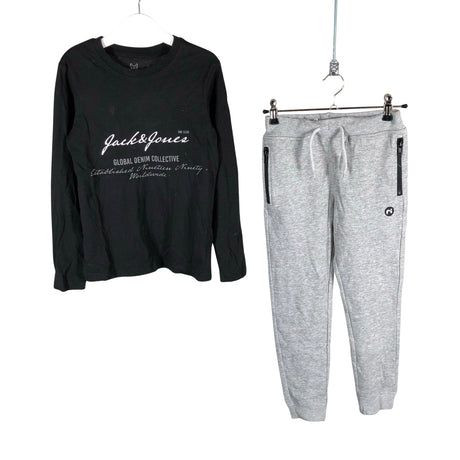 Unisex Name It - Dressikangast püksid, suurus 122 - 128 - Hall ()