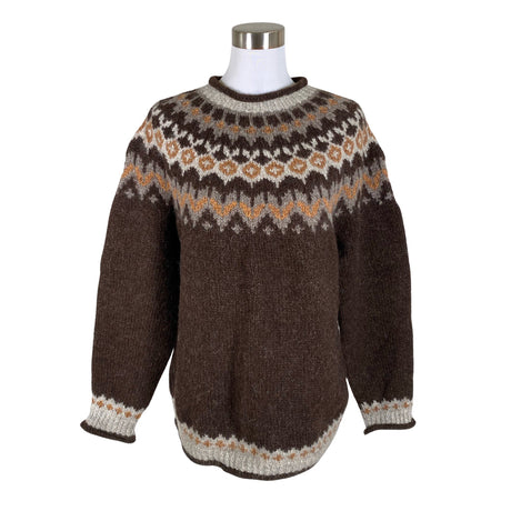 Unisex Handmade - Kampsun, suurus 40 - Pruun ()