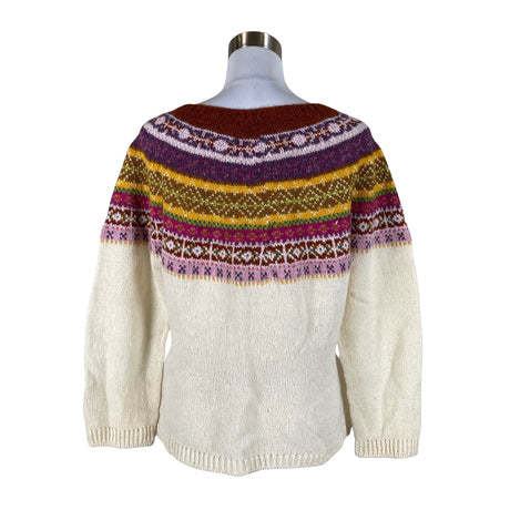 Unisex Handmade - Kampsun, suurus 40 - Looduslik valge (2)