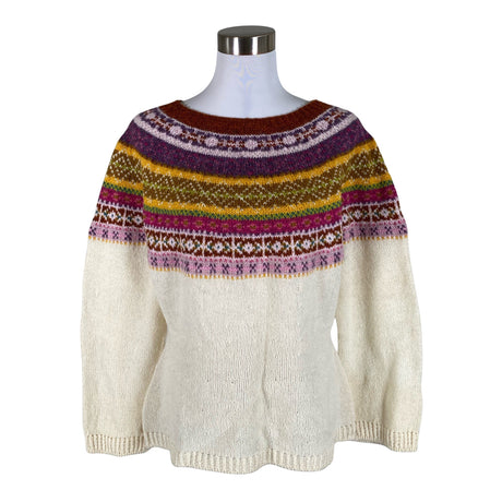 Unisex Handmade - Kampsun, suurus 40 - Looduslik valge ()