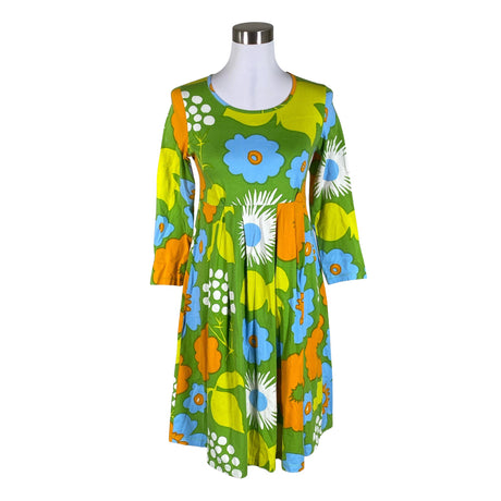 Unisex Marimekko - Trikotaažist kleit, suurus 38 - Roheline ()