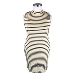 Unisex Twothirds - Trikotaažist kleit, suurus 42 - Beige (1)